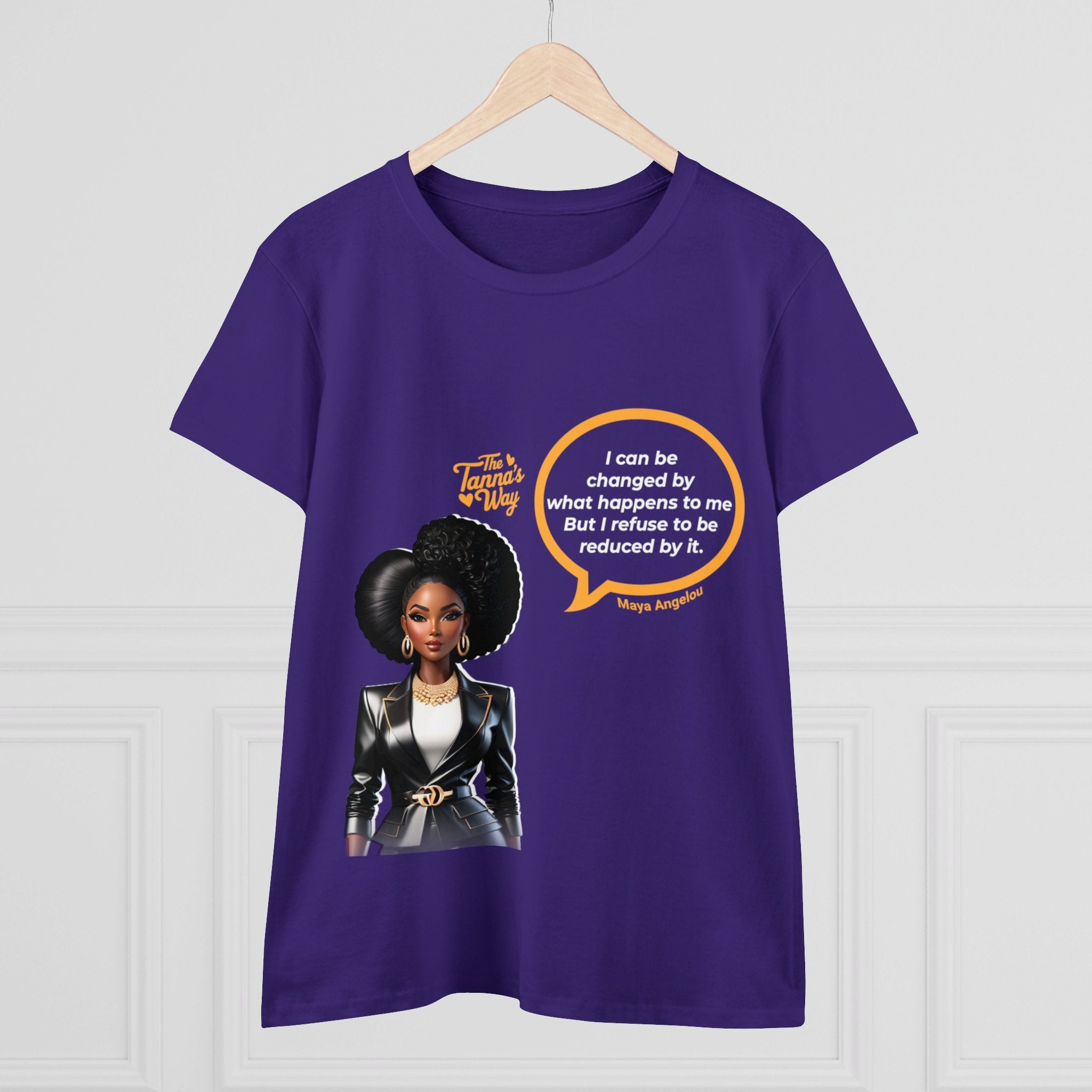 Maya Angelou 2 | Women's Midweight Cotton Tee